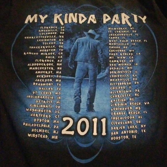 Jason Aldean 2011 concert t-shirt - Picture 2 of 2